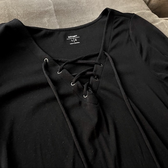 Old Navy Women’s 3/4 Sleeve Shirt, L - Picture 2 of 5